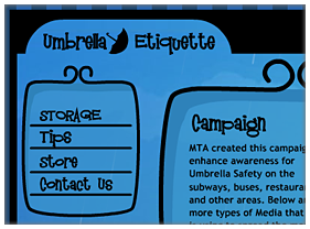 Umbrella Etiquette